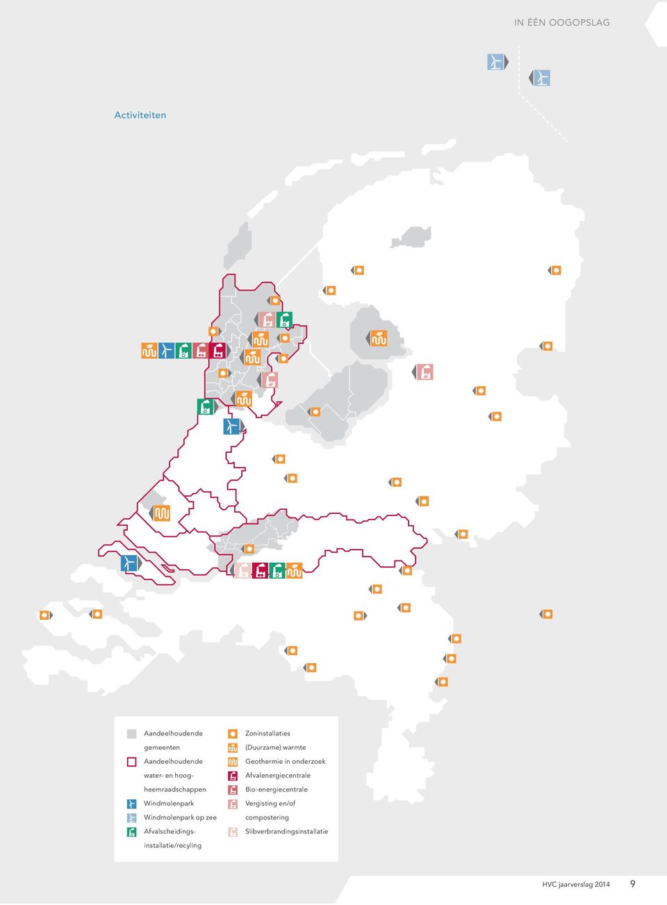 Slibverbrandingsinstallatie Aandeelhoudende gemeenten Aandeelhoudende water- en