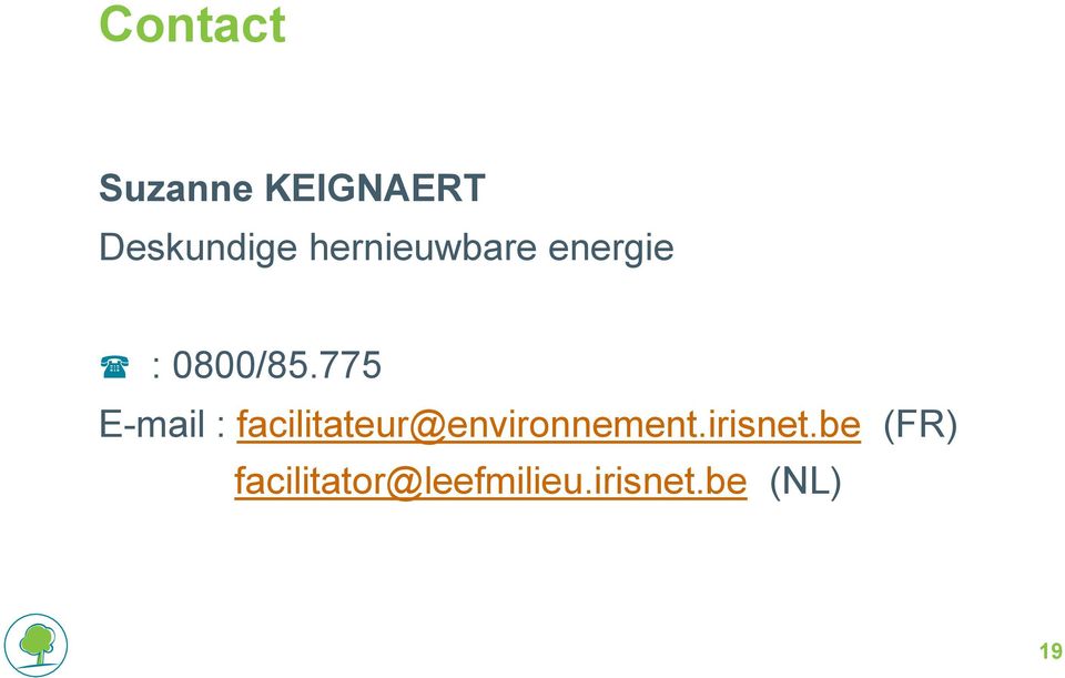 775 E-mail : facilitateur@environnement.