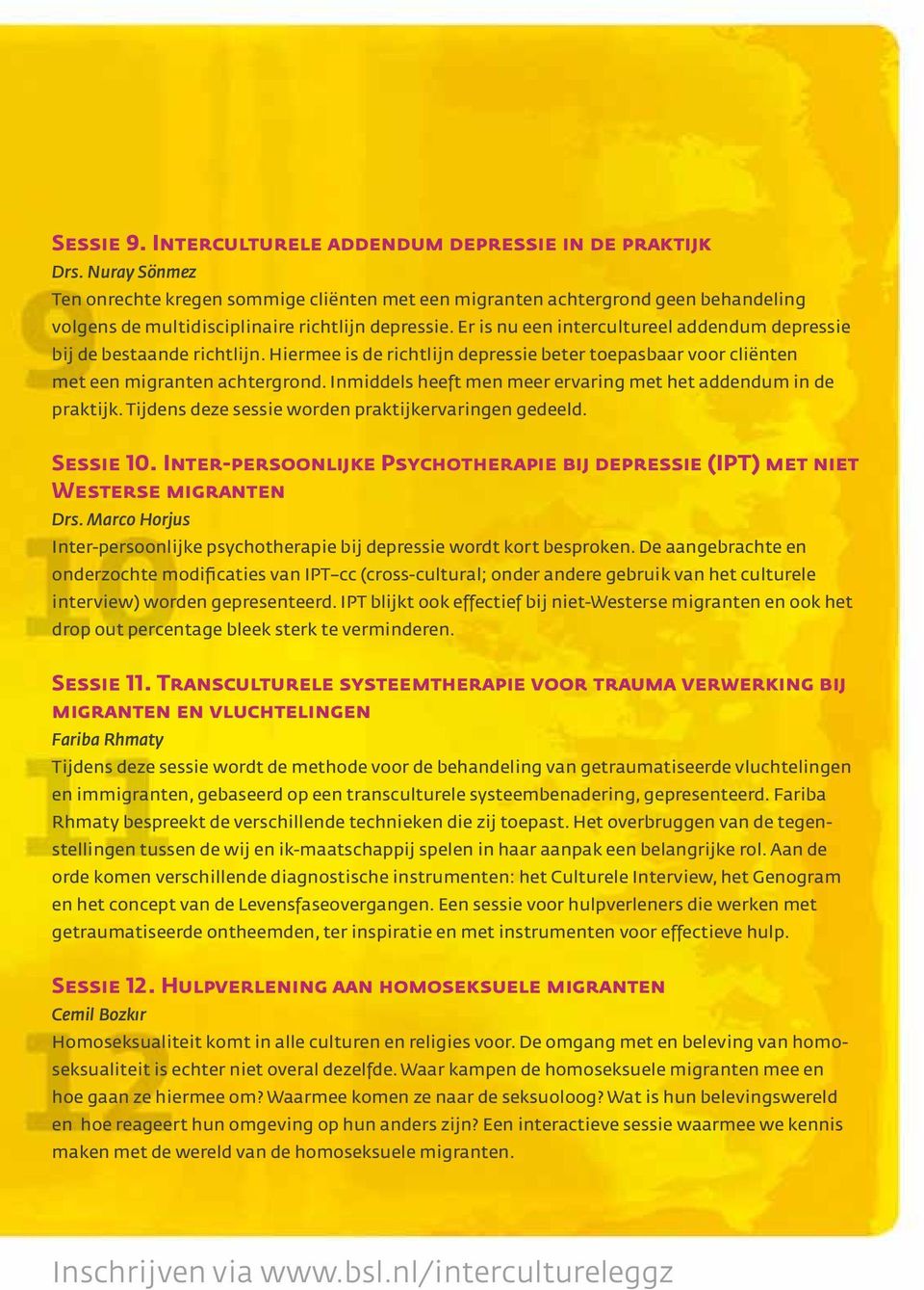 Er is nu een intercultureel addendum depressie bij de bestaande richtlijn. Hiermee is de richtlijn depressie beter toepasbaar voor cliënten met een migranten achtergrond.