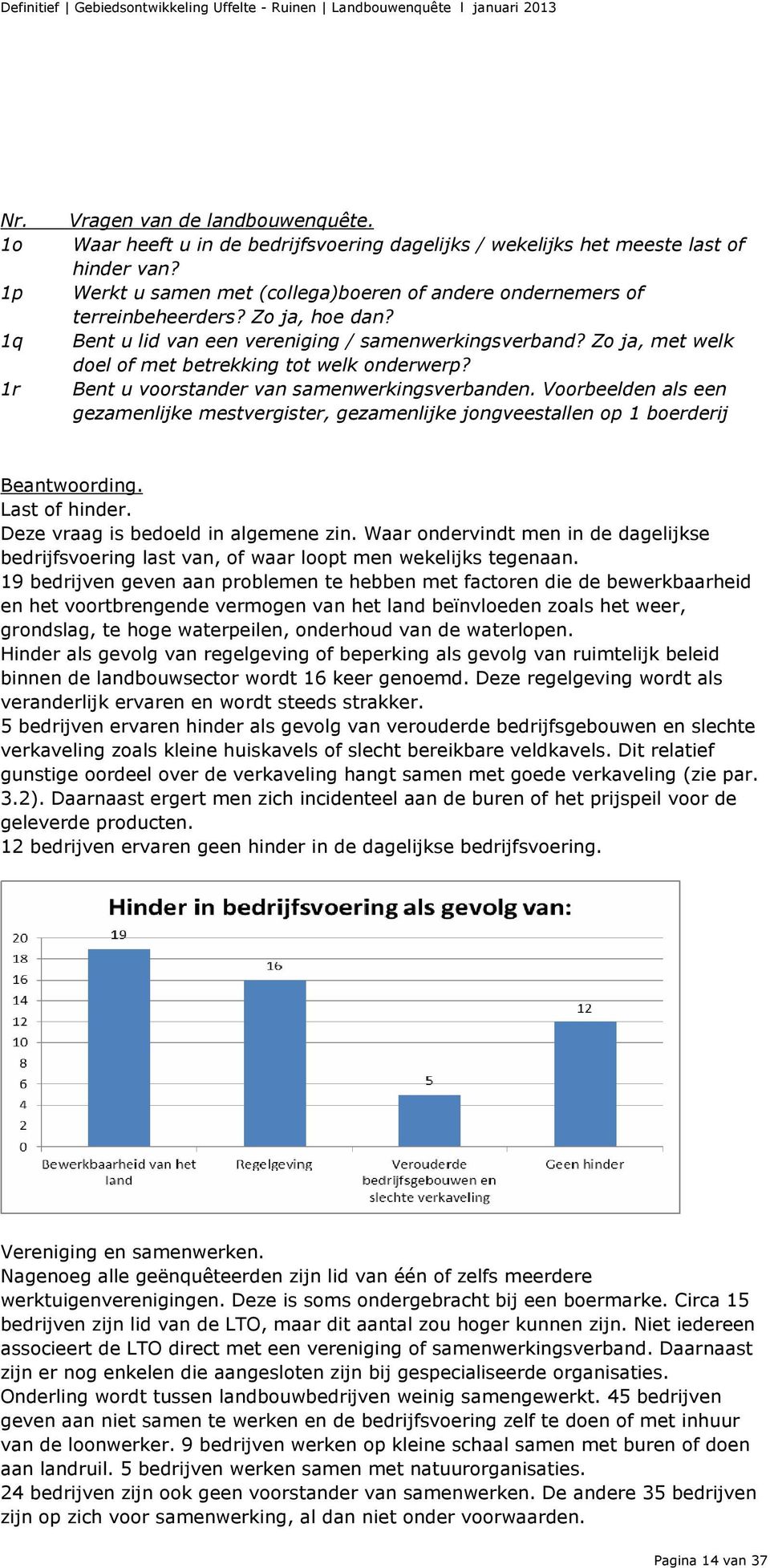 Zo ja, met welk doel of met betrekking tot welk onderwerp? Bent u voorstander van samenwerkingsverbanden.