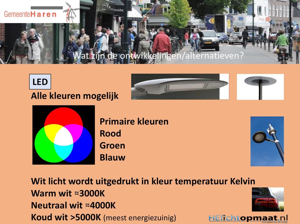 Blauw Wit licht wordt uitgedrukt in kleur temperatuur