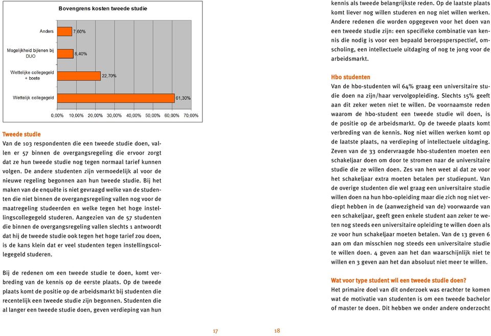 uitdaging of nog te jong voor de arbeidsmarkt.