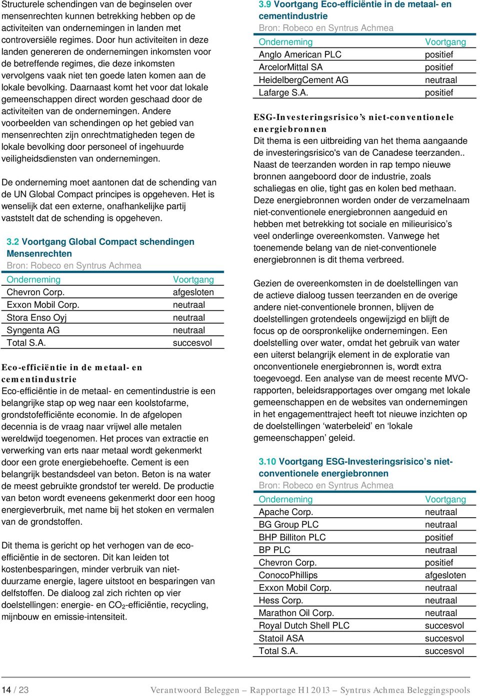 Daarnaast komt het voor dat lokale gemeenschappen direct worden geschaad door de activiteiten van de ondernemingen.