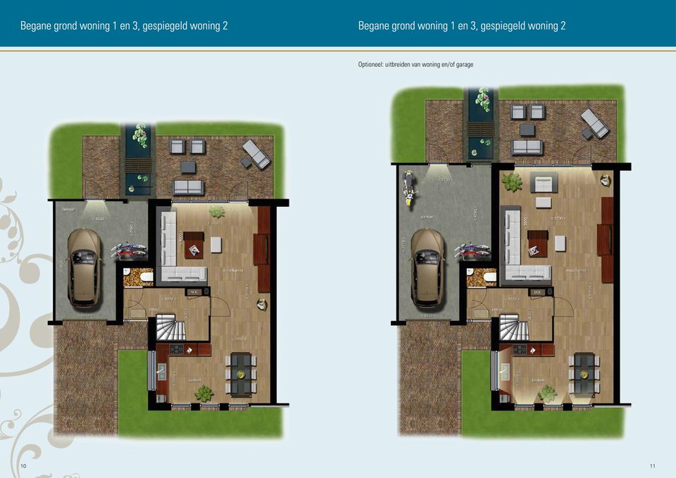 woning 2 Optioneel: uitbreiden van