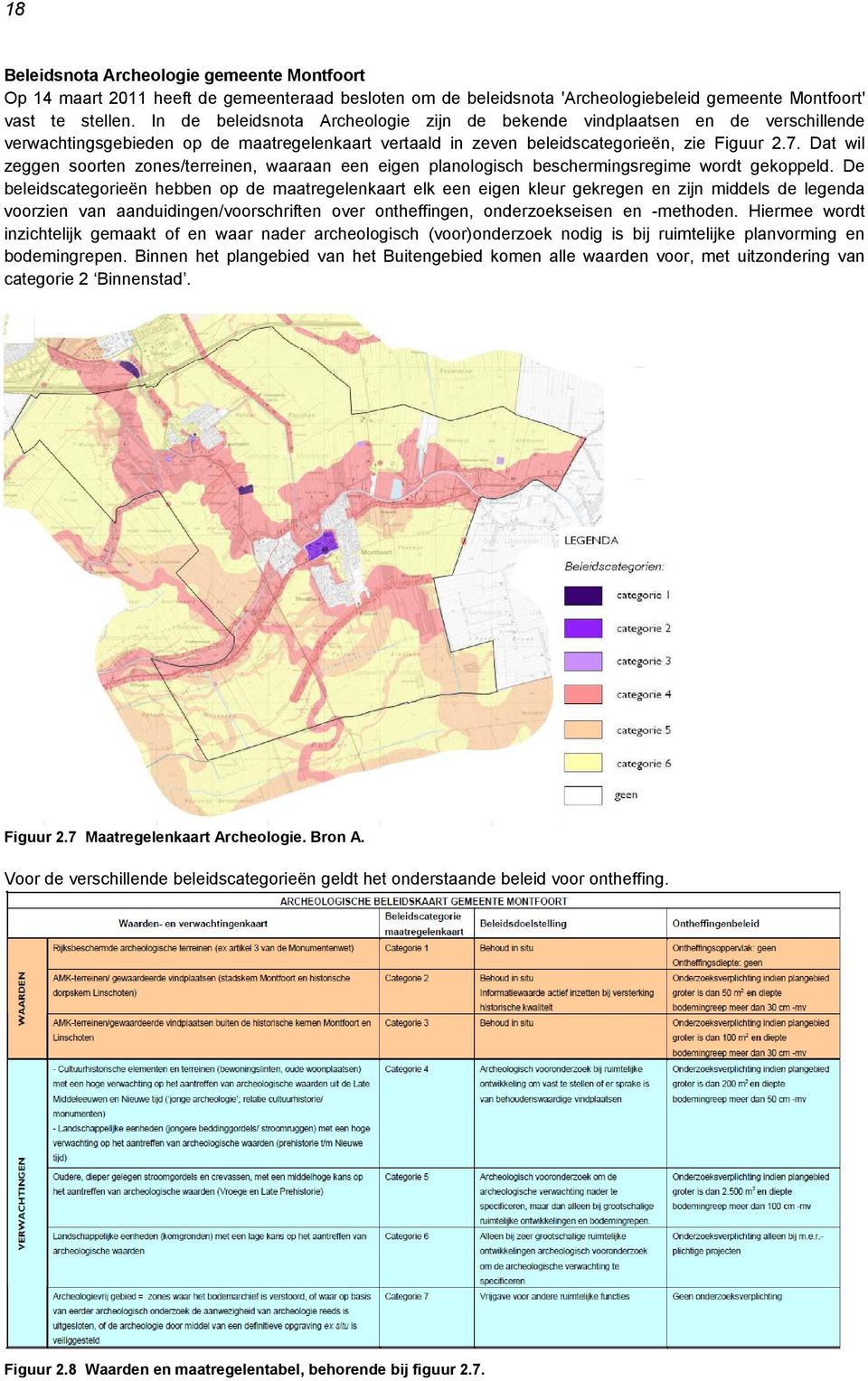 Dat wil zeggen soorten zones/terreinen, waaraan een eigen planologisch beschermingsregime wordt gekoppeld.