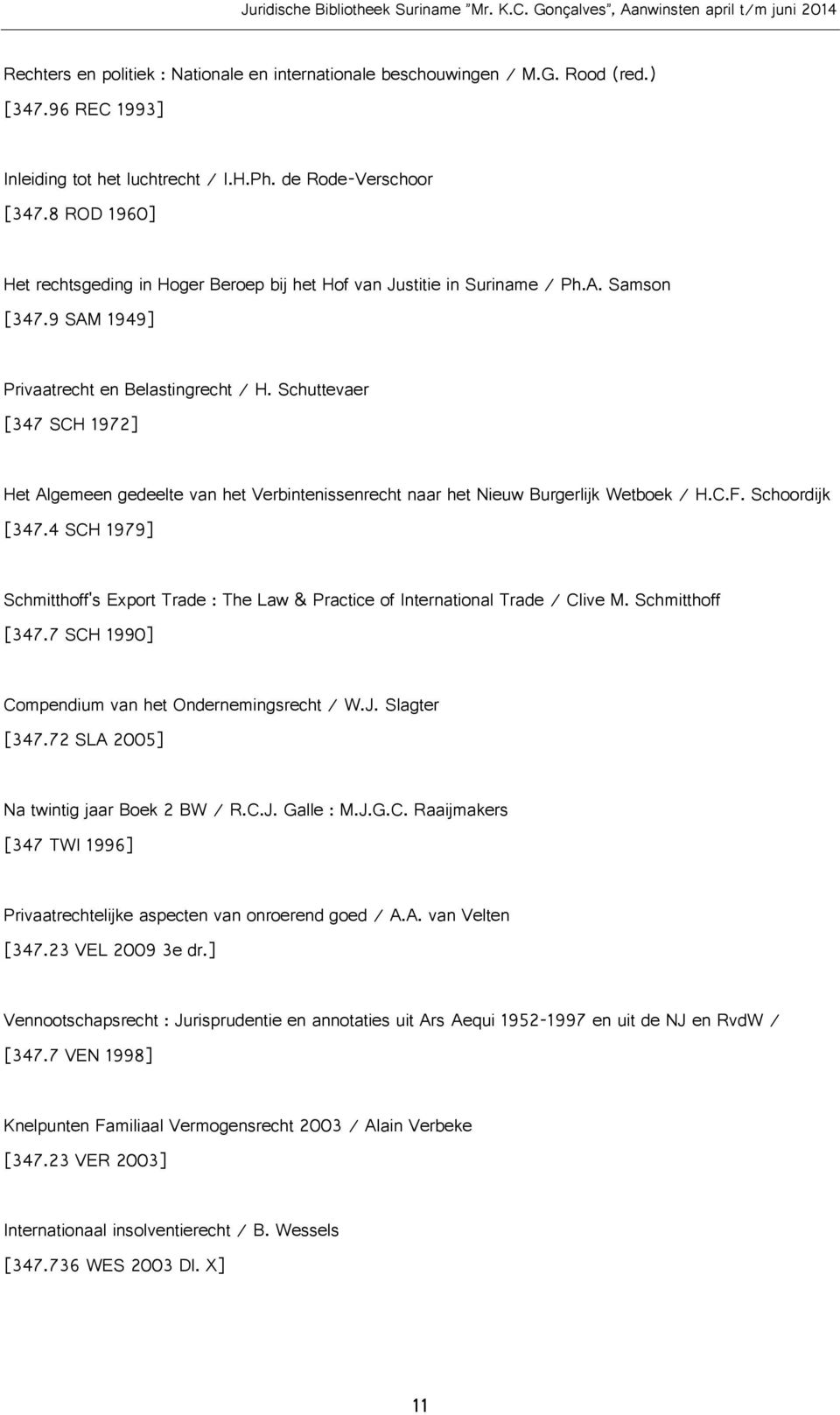 Schuttevaer [347 SCH 1972] Het Algemeen gedeelte van het Verbintenissenrecht naar het Nieuw Burgerlijk Wetboek / H.C.F. Schoordijk [347.