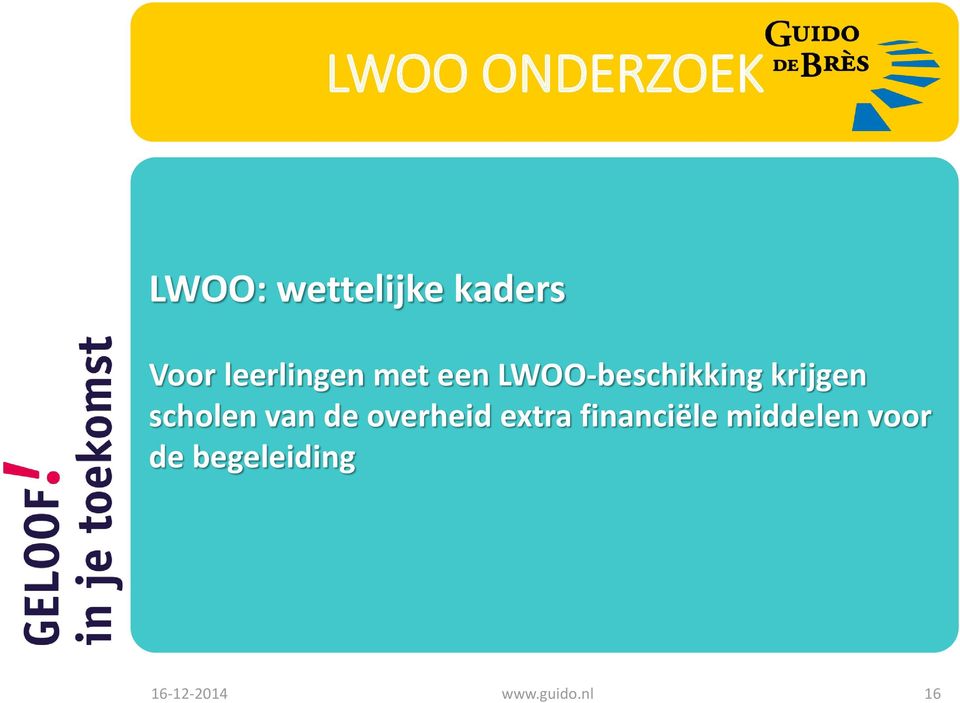 scholen van de overheid extra financiële