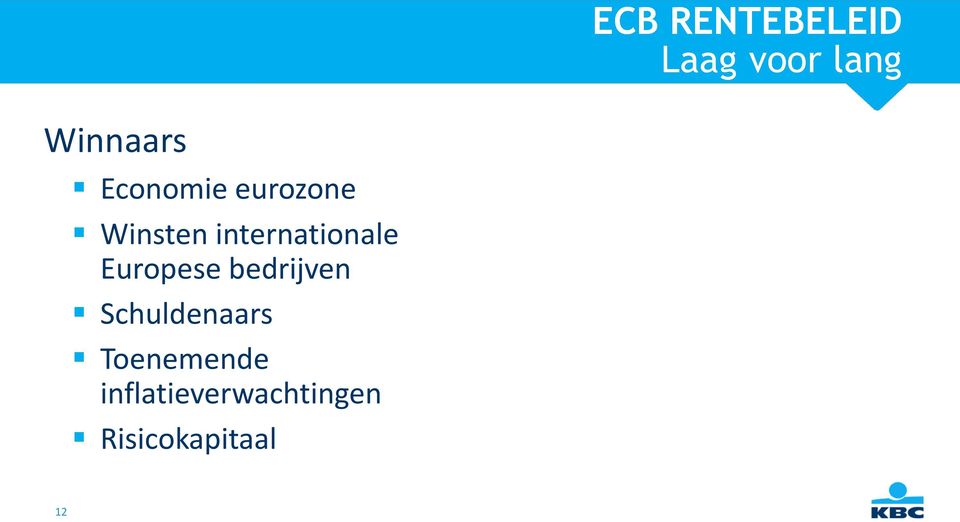 Europese bedrijven Schuldenaars