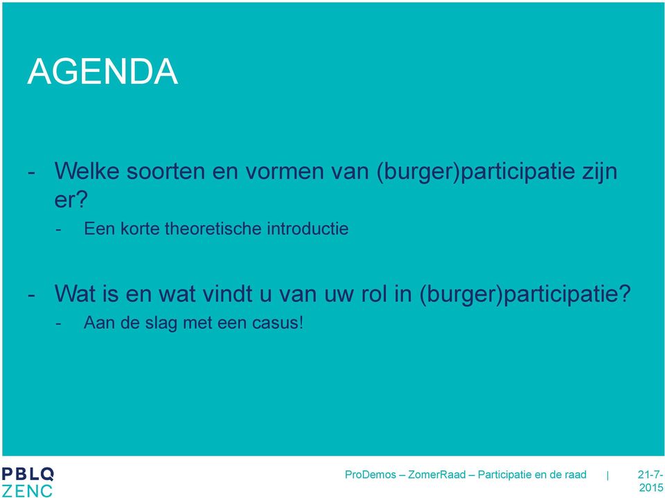 - Een korte theoretische introductie - Wat is