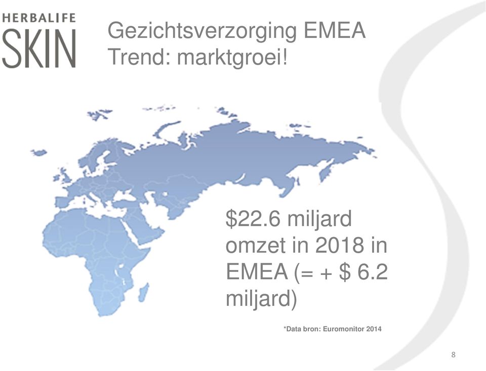 6 miljard omzet in 2018 in EMEA