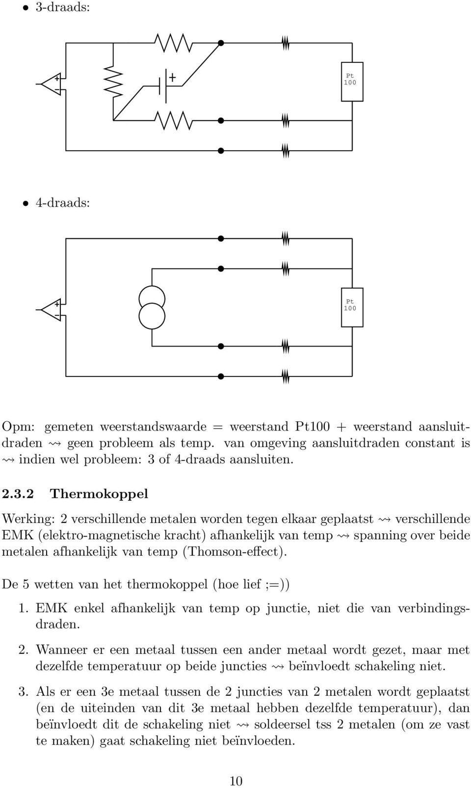 of 4-draads aansluiten. 2.3.