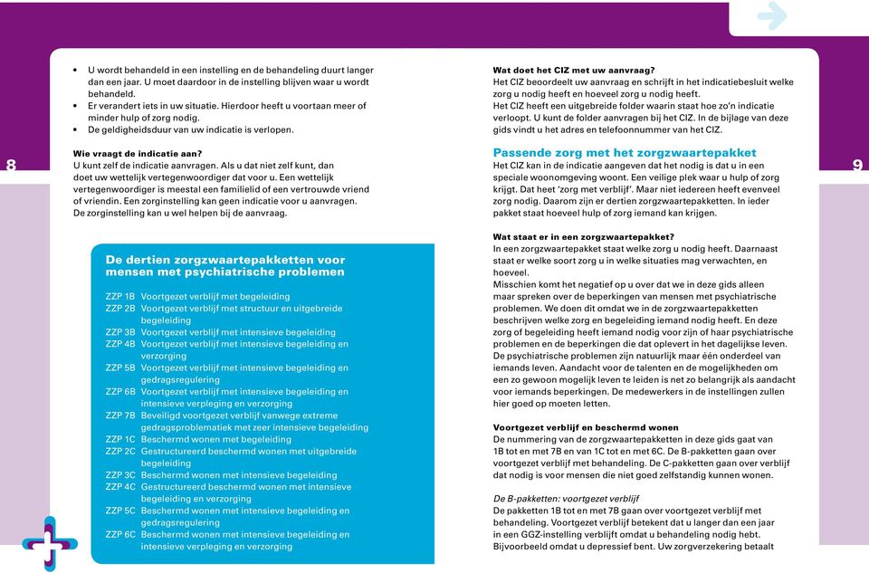 Het CIZ beoordeelt uw aanvraag en schrijft in het indicatiebesluit welke zorg u nodig heeft en hoeveel zorg u nodig heeft.