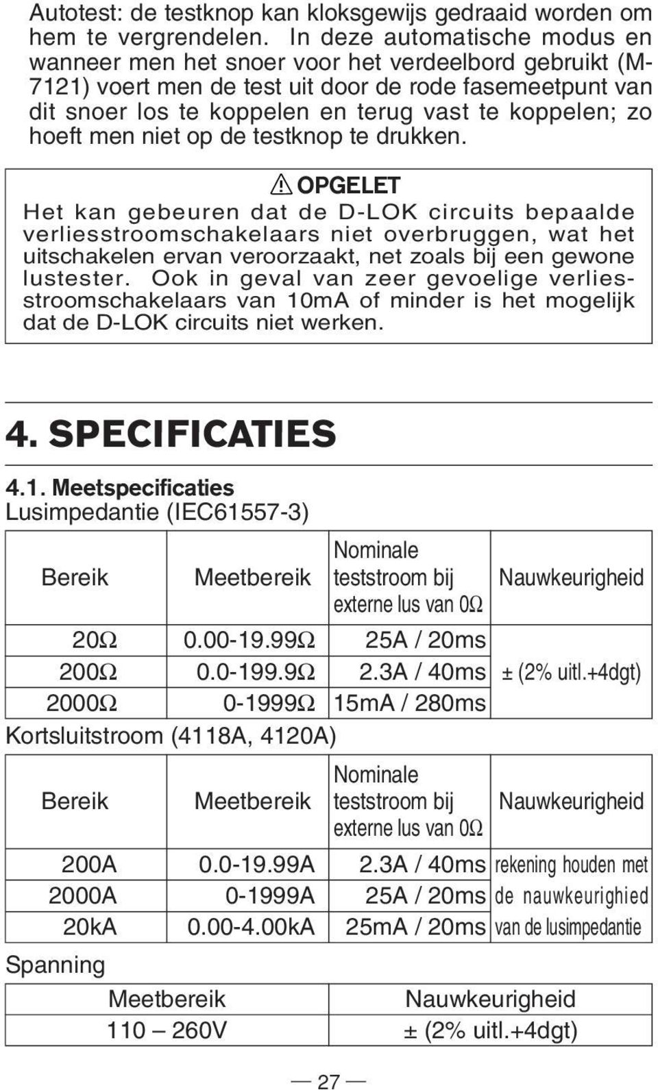 hoeft men niet op de testknop te drukken.