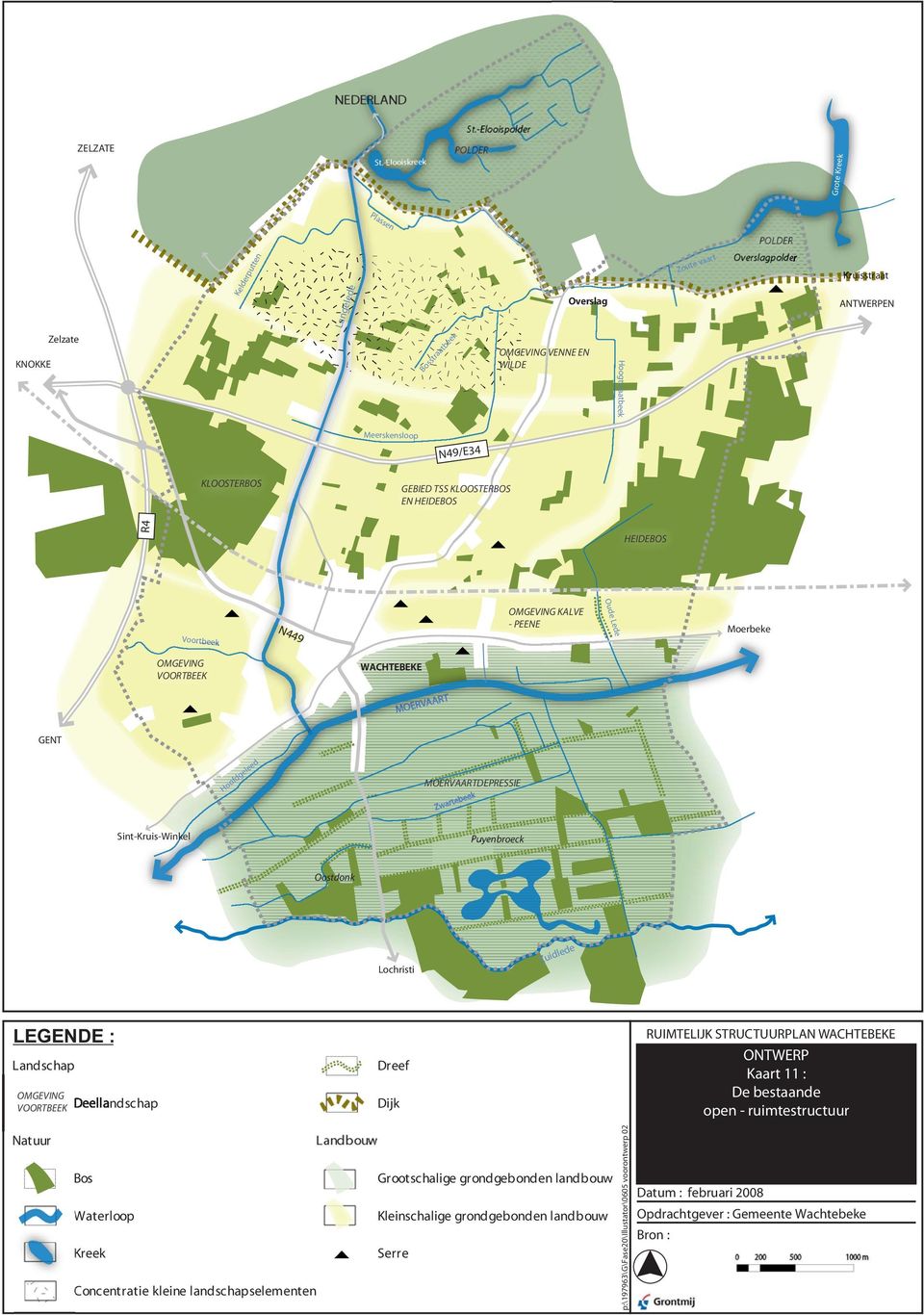 Meerskensloop N49/E34 KLOOSTERBOS R4 GEBIED TSS KLOOSTERBOS EN HEIDEBOS 9 Voortbeek OMGEVING VOORTBEEK MOER Moerbeke WACHTEBEKE OMGEVING KALVE - PEENE Lede N44 Oude HEIDEBOS T VAAR GENT ed ele g fd