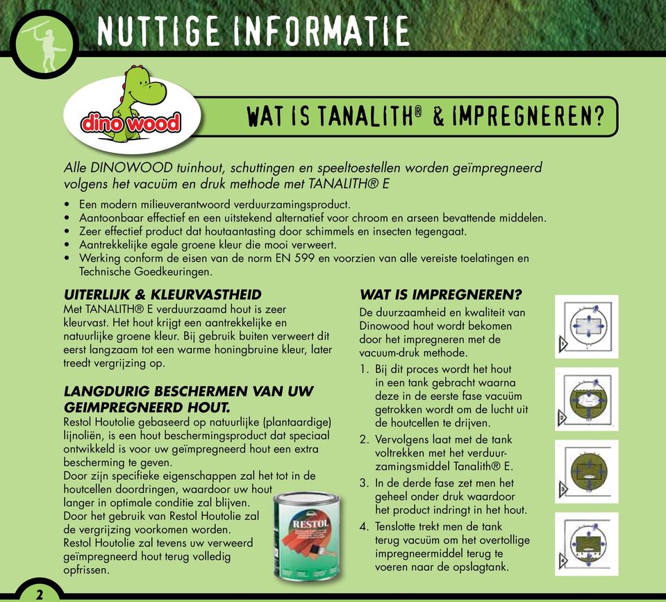 Aantoonbaar effectief en een uitstekend alternatief voor chroom en arseen bevattende middelen. Zeer effectief product dat houtaantasting door schimmels en insecten tegengaat.