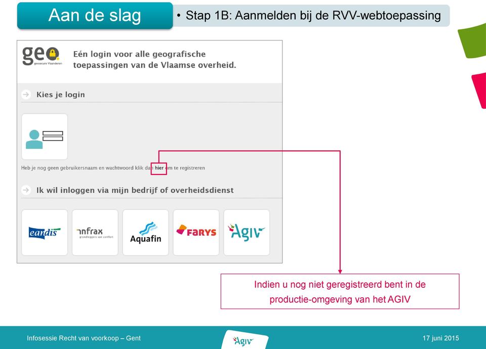 nog niet geregistreerd bent