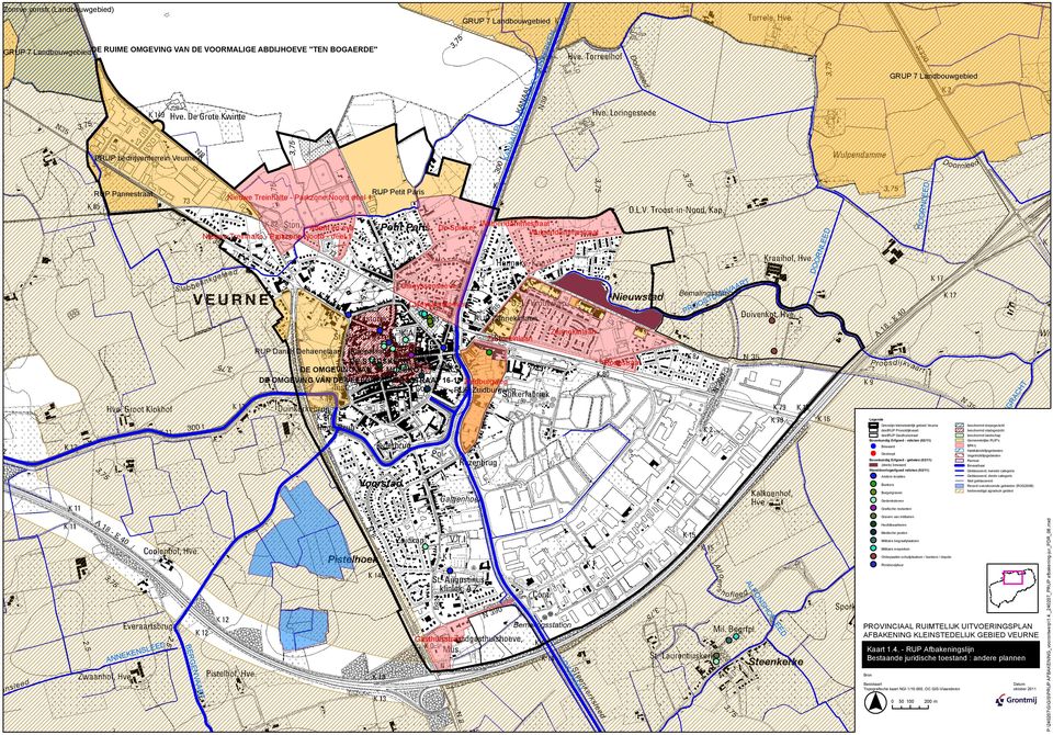 Nieuwe Treinhalte - Parkzone Noord - deel 1 RUP Petit Paris De Spieker Wulpendammestraat Wulpendammestraat Claeyssensoever Claeyssensoever RUP Zannekinlaan Zannekinlaan O PR O DOOR N Nieuwe