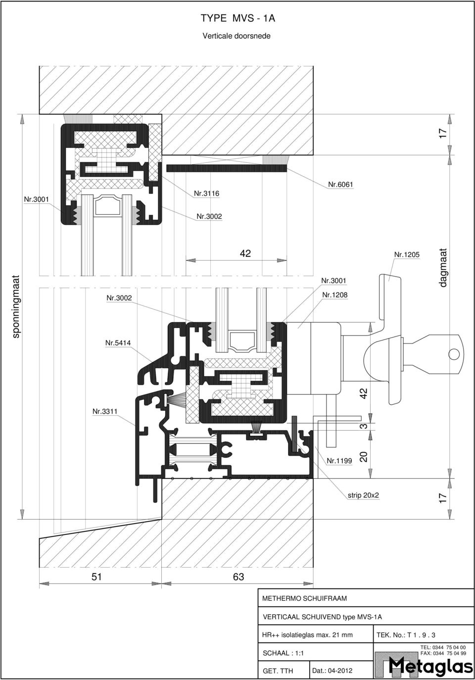 1205 dagmaat Nr.3311 Nr.