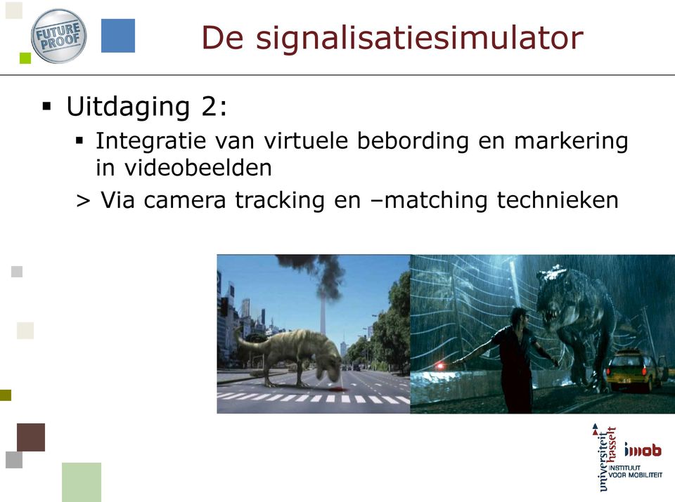 en markering in videobeelden > Via