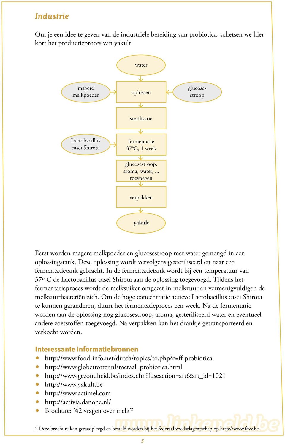 .. toevoegen verpakken yakult Eerst worden magere melkpoeder en glucosestroop met water gemengd in een oplossingstank.