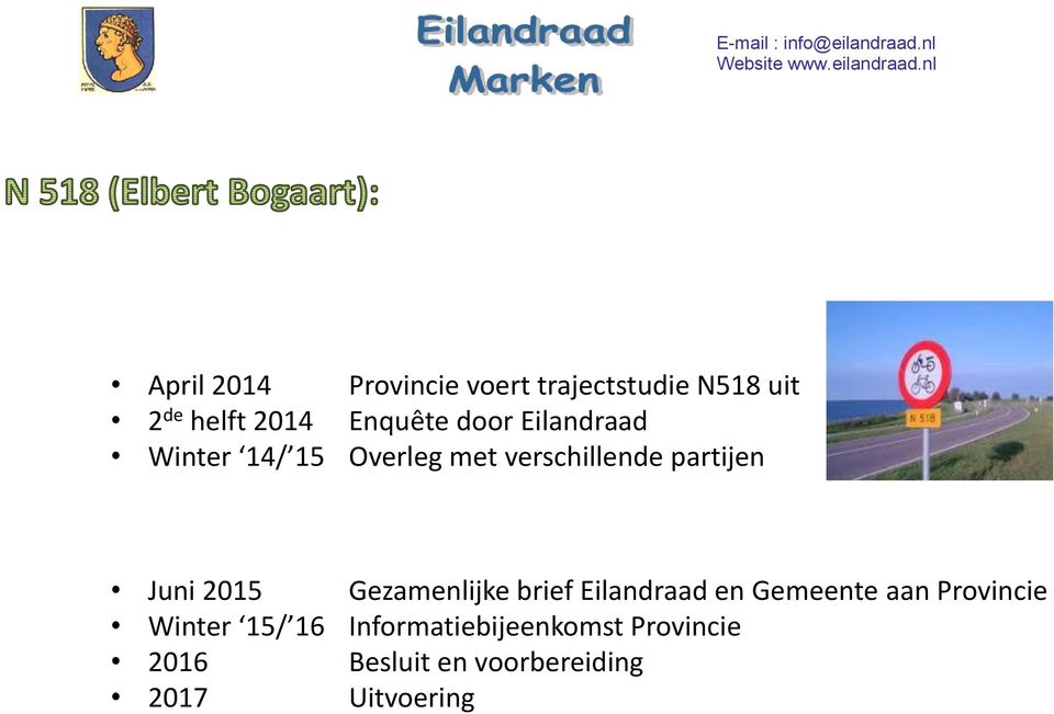 2015 Gezamenlijke brief Eilandraad en Gemeente aan Provincie Winter 15/