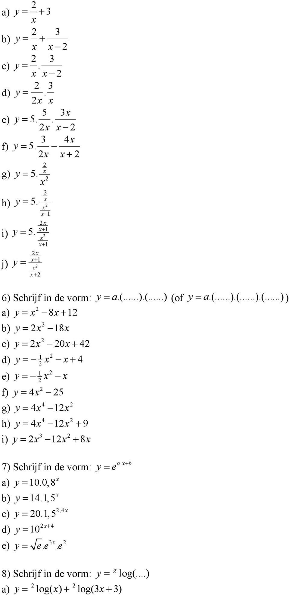 ).(.) (of a.(.).(.).(.) ) a) 8 + ) c) d) e) f) g) h) i) 8 + 0 + 5 + 9 + 8