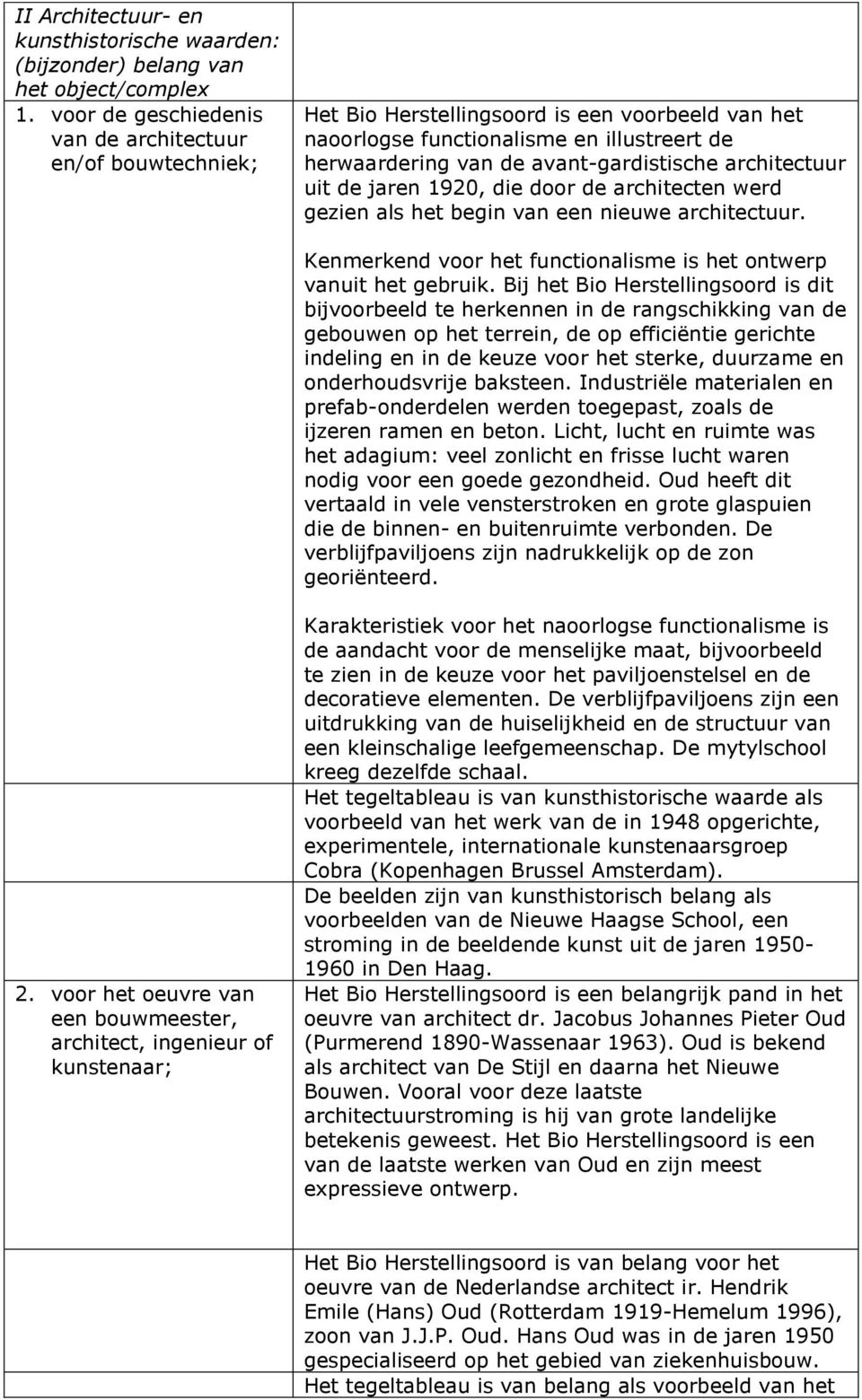 architectuur uit de jaren 1920, die door de architecten werd gezien als het begin van een nieuwe architectuur. Kenmerkend voor het functionalisme is het ontwerp vanuit het gebruik.