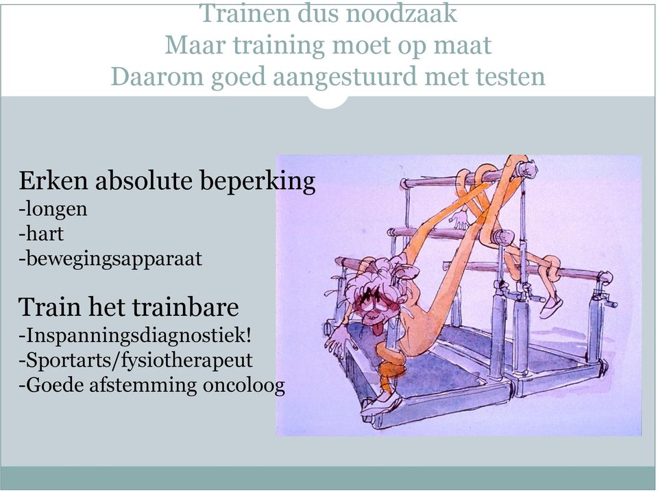 -hart -bewegingsapparaat Train het trainbare