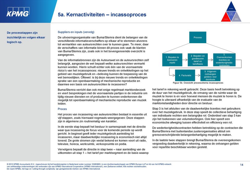 auteursrechten over te kunnen gaan. Te meer, daar de verschaffers van informatie binnen dit proces ook vaak de klanten van Buma/Stemra zijn, zoals ook in het bovengenoemde overzicht is aangegeven.