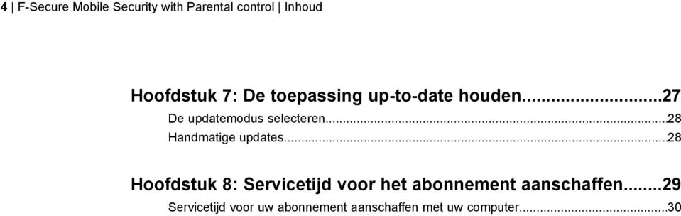 ..28 Handmatige updates.