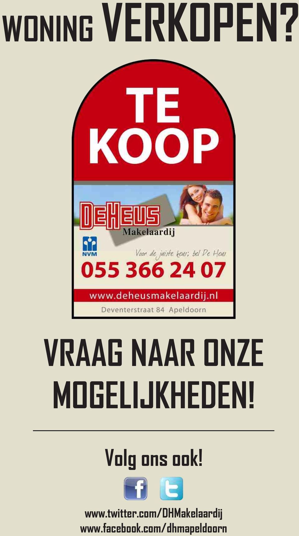 Volg ons ook! www.twitter.