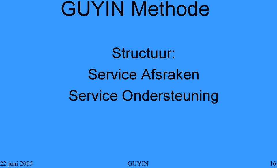 Afsraken Service