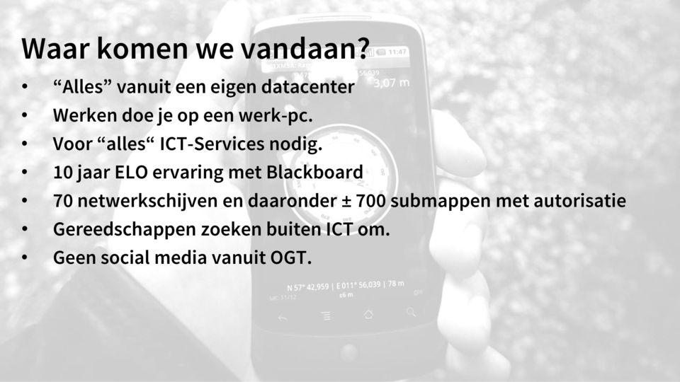 Voor alles ICT-Services nodig.