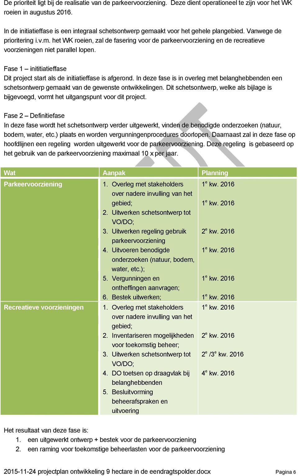 In dz fas is in ovrlg mt blanghbbndn n schtsontwrp gmaakt van d gwnst ontwikklingn. Dit schtsontwrp, wlk als bijlag is bijgvogd, vormt ht uitgangspunt voor dit projct.