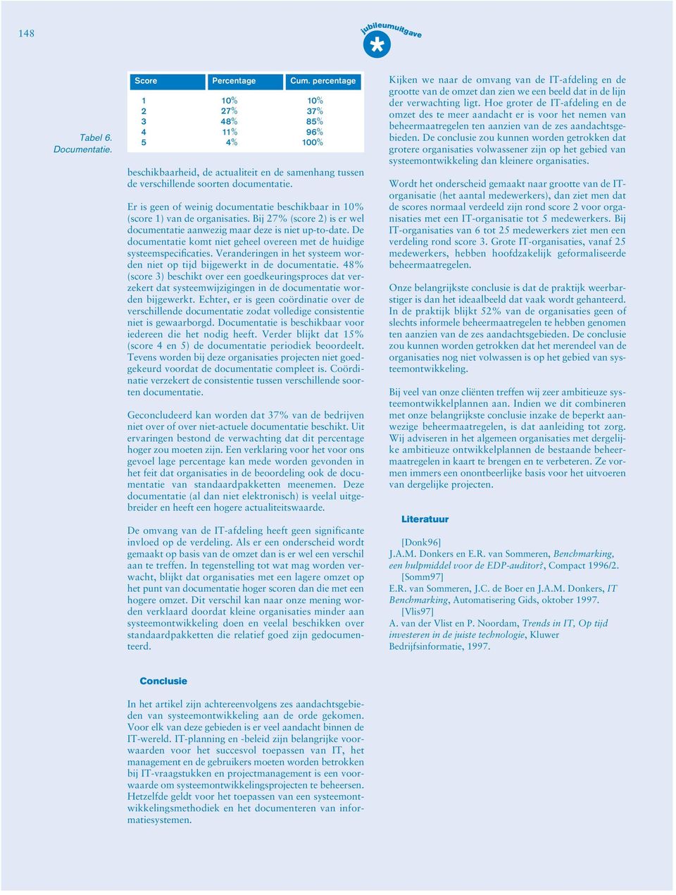 De documentatie komt niet geheel overeen met de huidige systeemspecificaties. Veranderingen in het systeem worden niet op tijd bijgewerkt in de documentatie.