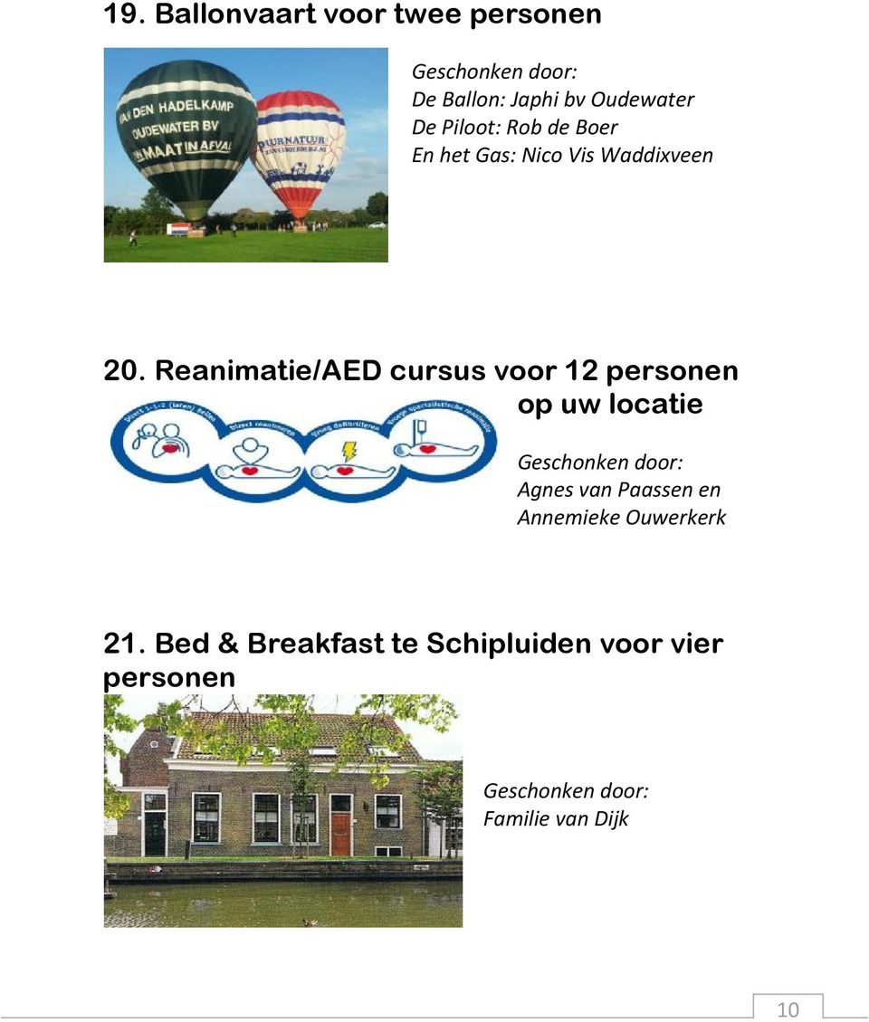 Reanimatie/AED cursus voor 12 personen op uw locatie Agnes van Paassen