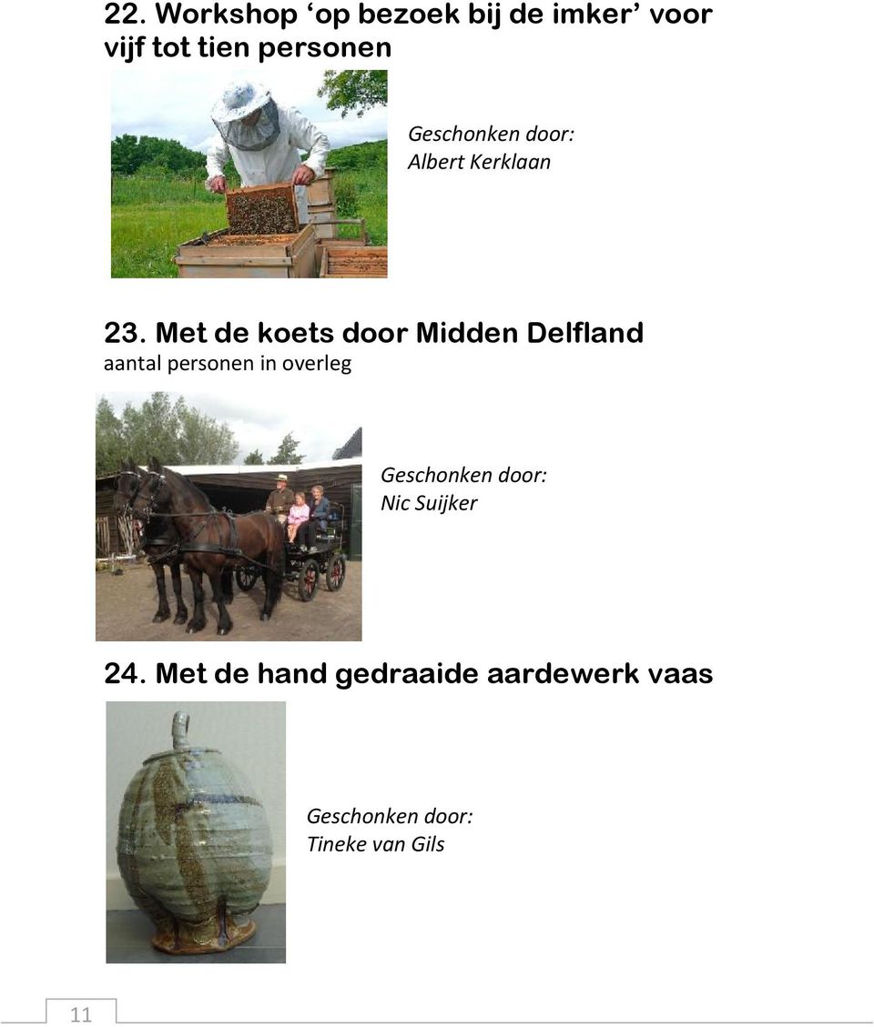 Met de koets door Midden Delfland aantal personen in