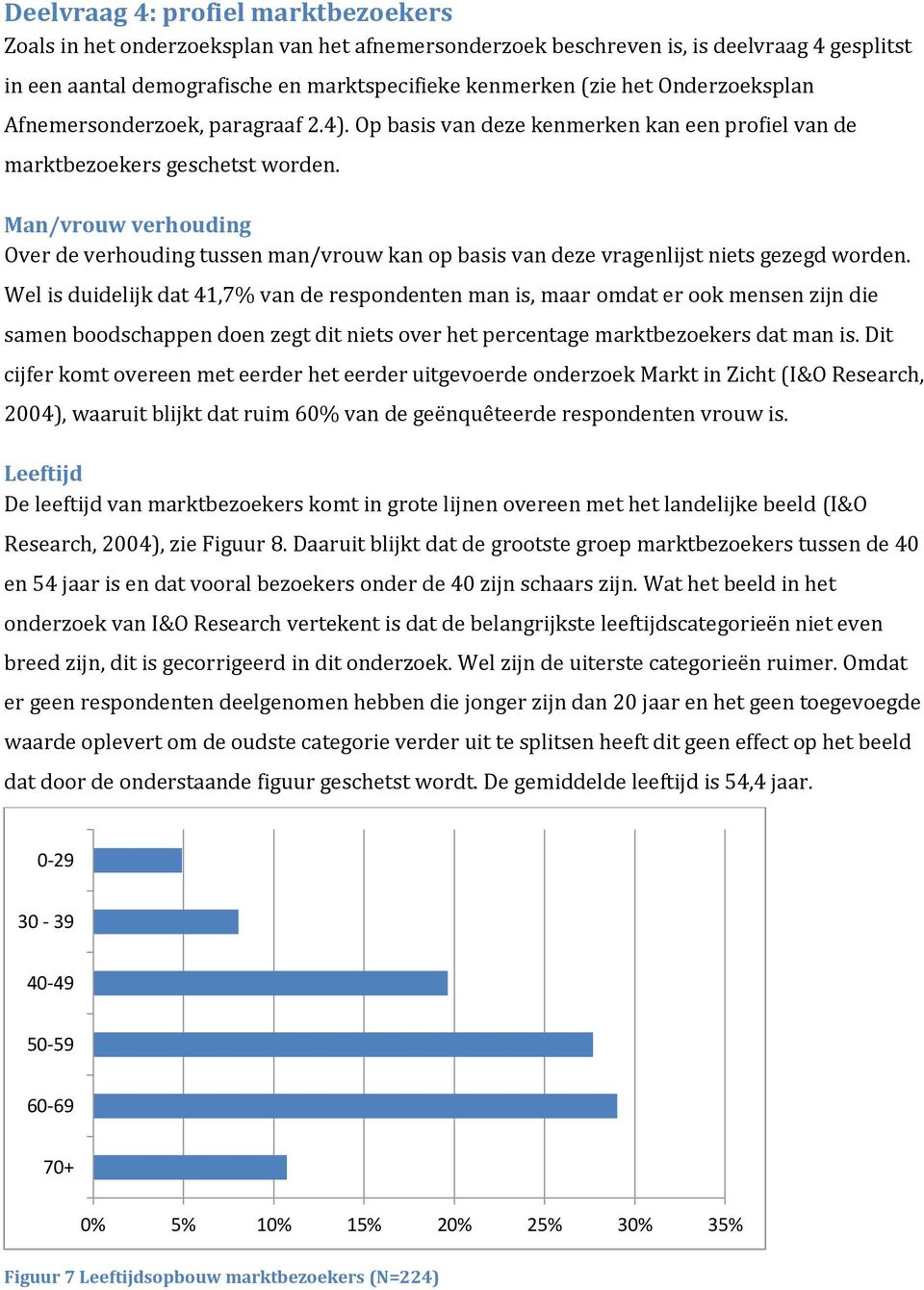 Man/vrouw verhouding Over de verhouding tussen man/vrouw kan op basis van deze vragenlijst niets gezegd worden.