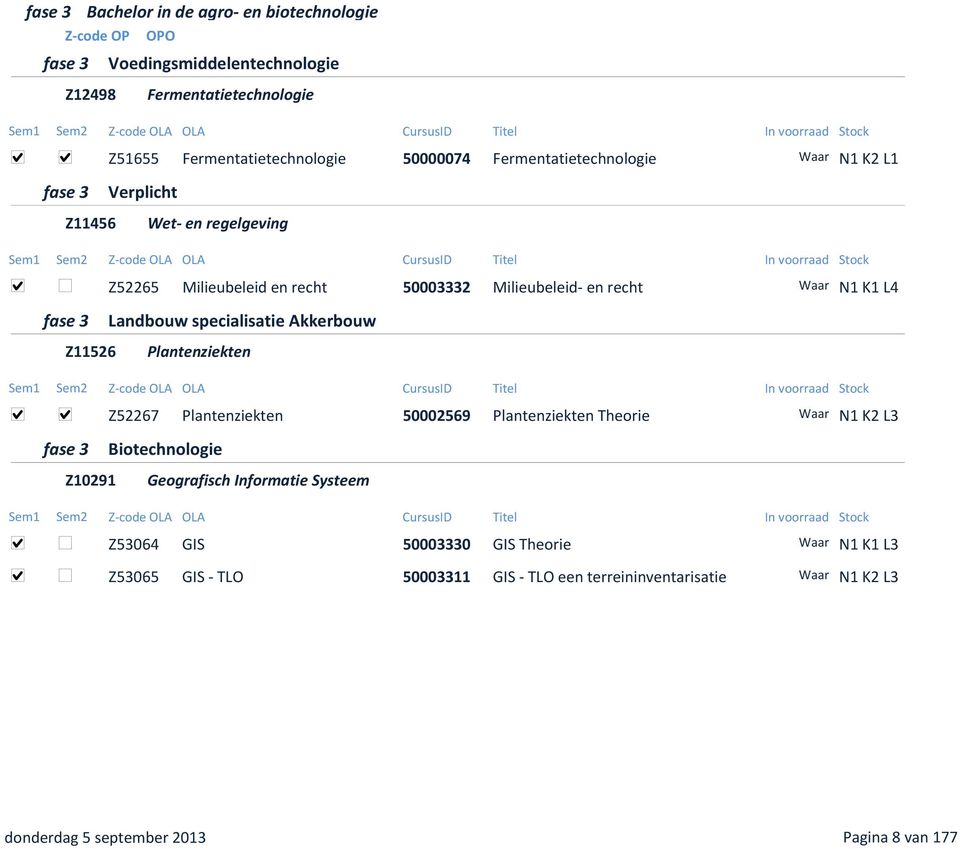 Landbouw specialisatie Akkerbouw Z11526 Plantenziekten Z52267 Plantenziekten 50002569 Plantenziekten Theorie Waar N1 K2 L3 fase 3 Biotechnologie Z10291 Geografisch