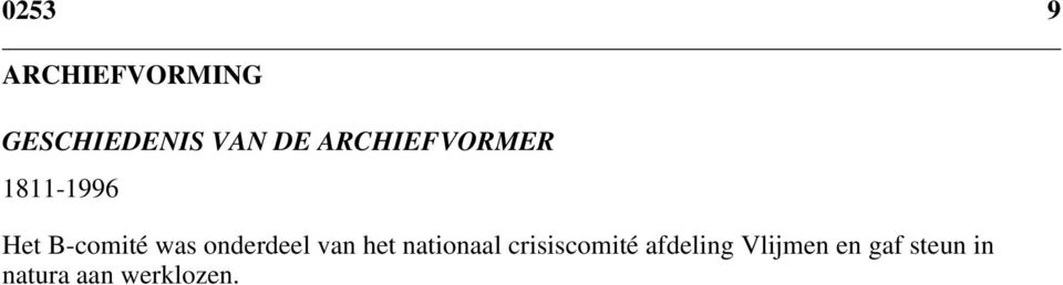 onderdeel van het nationaal crisiscomité