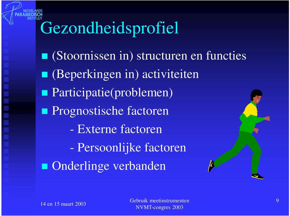 Participatie(problemen) Prognostische factoren -