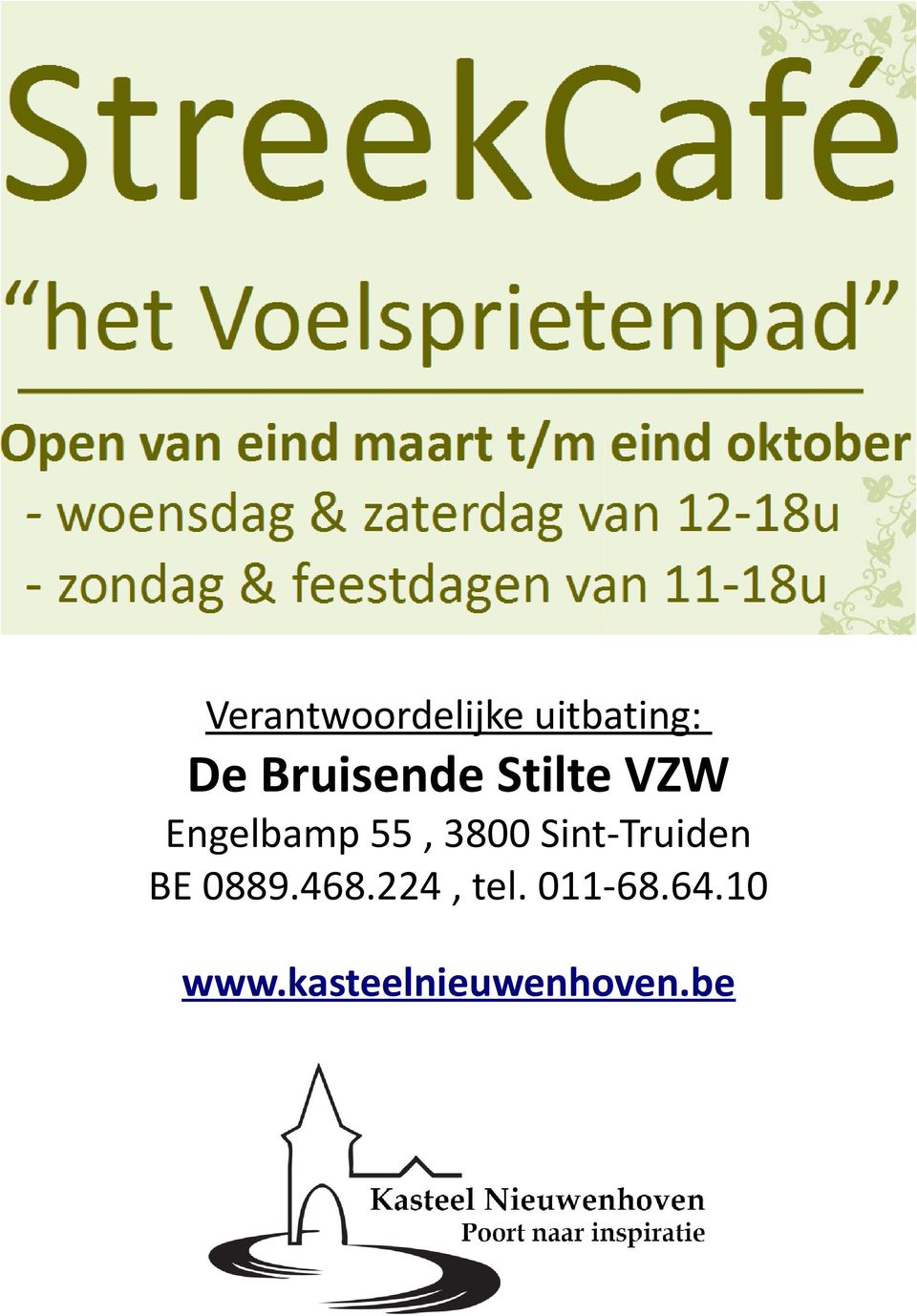 3800 Sint-Truiden BE 0889.468.