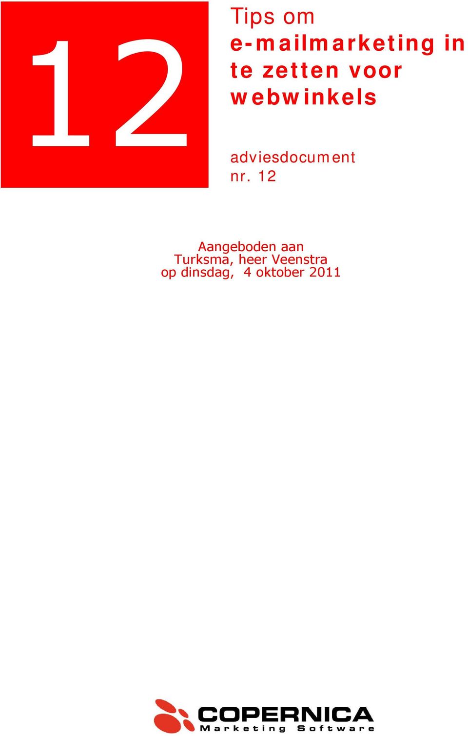 adviesdocument nr.