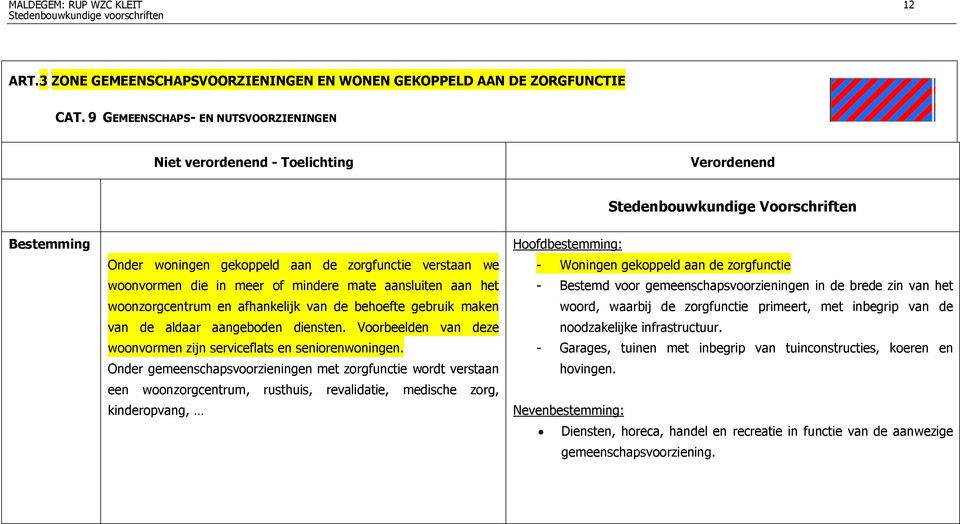 meer of mindere mate aansluiten aan het woonzorgcentrum en afhankelijk van de behoefte gebruik maken van de aldaar aangeboden diensten.