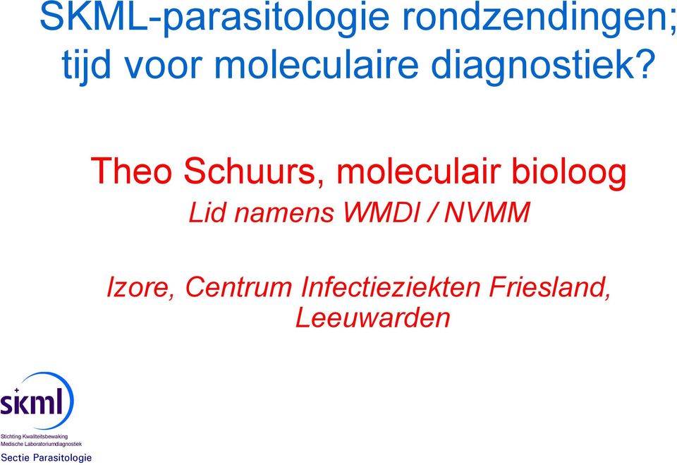 Theo Schuurs, moleculair bioloog Lid namens