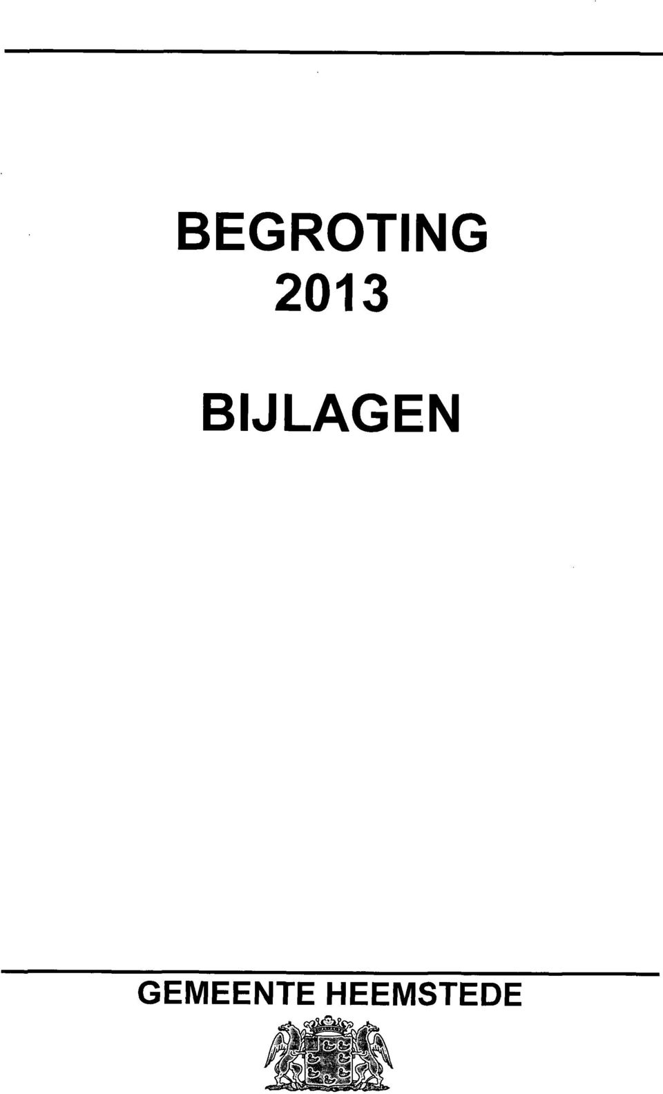 BIJLAGEN