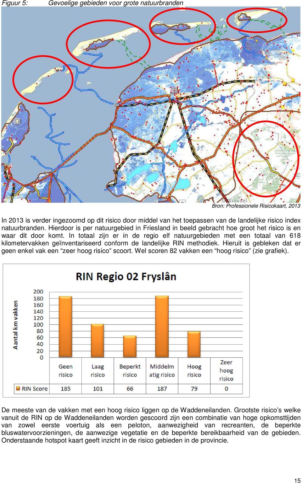 In totaal zijn er in de regio elf natuurgebieden met een totaal van 618 kilometervakken geïnventariseerd conform de landelijke RIN methodiek.