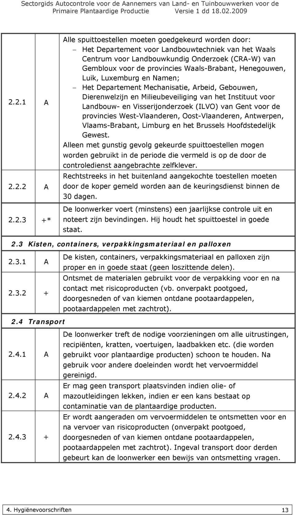 Visserijonderzoek (ILVO) van Gent voor de provincies West-Vlaanderen, Oost-Vlaanderen, Antwerpen, Vlaams-Brabant, Limburg en het Brussels Hoofdstedelijk Gewest.