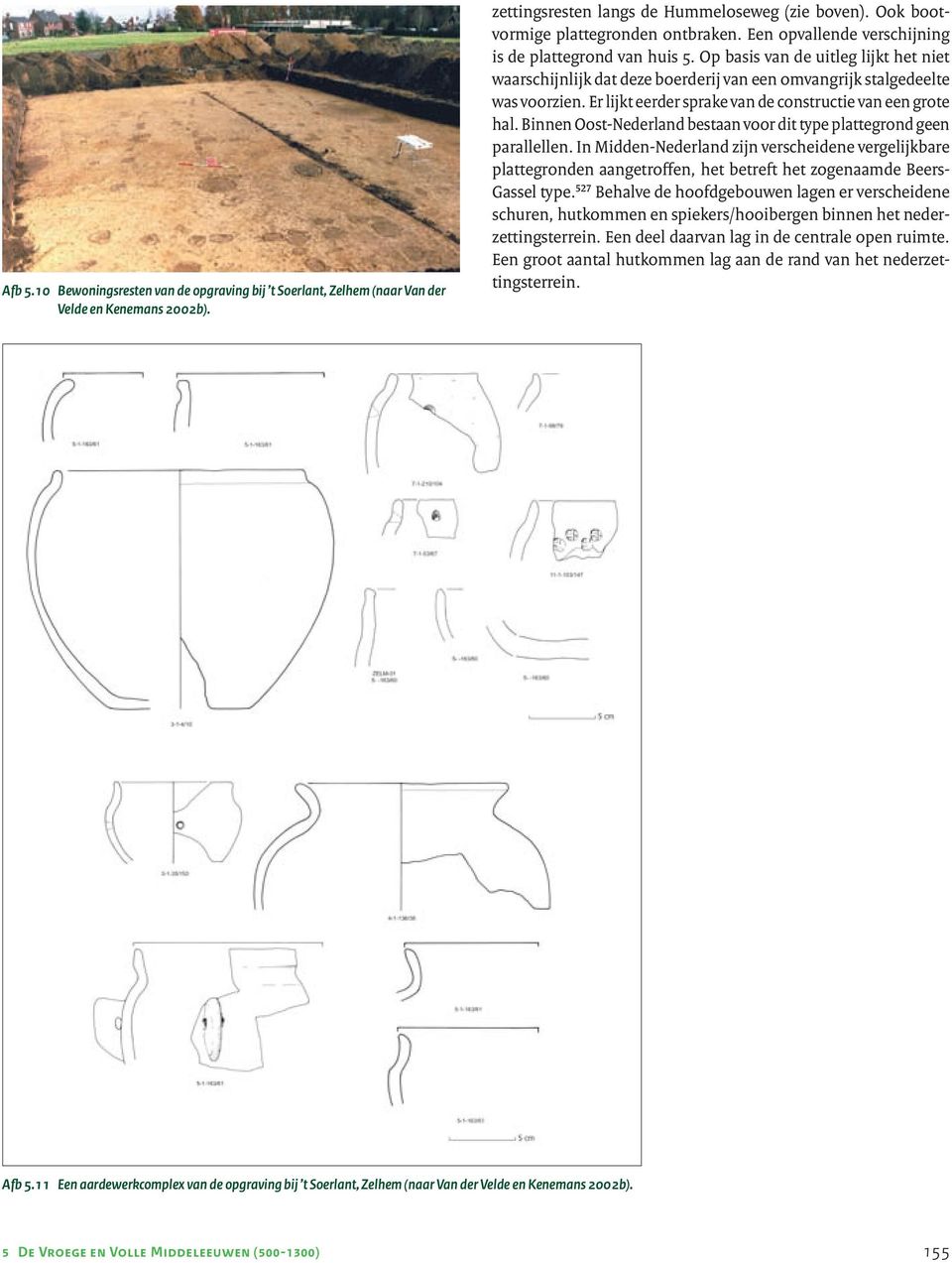 Er lijkt eerder sprake van de constructie van een grote hal. Binnen Oost-Nederland bestaan voor dit type plattegrond geen parallellen.