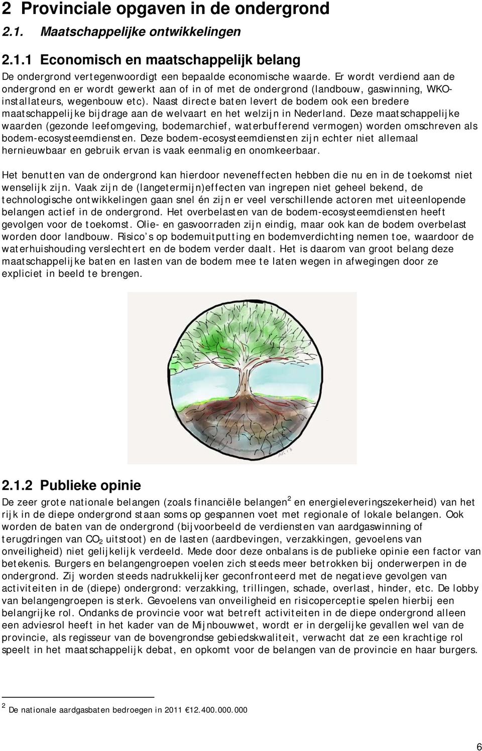 Naast directe baten levert de bodem ook een bredere maatschappelijke bijdrage aan de welvaart en het welzijn in Nederland.